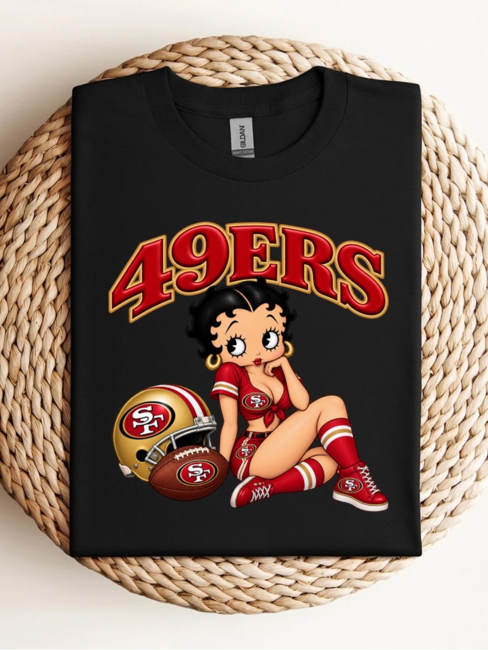 Betty Boop 49ers T-Shirt